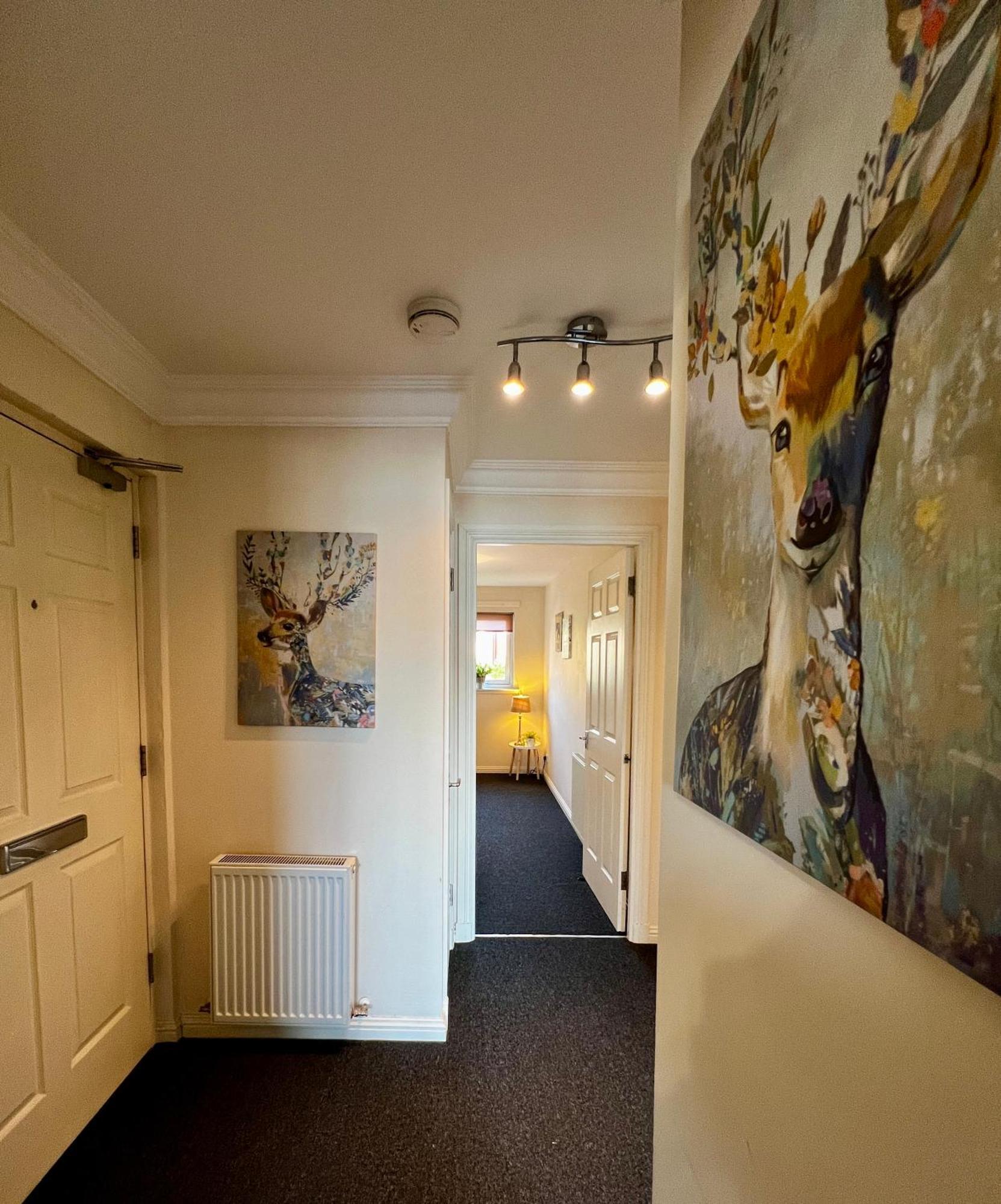 Stylish Modern Flat With Juliet Balcony & Parking Apartment Glasgow Ngoại thất bức ảnh