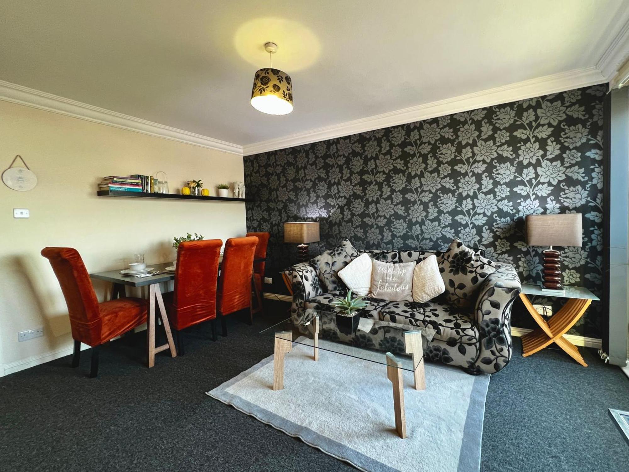 Stylish Modern Flat With Juliet Balcony & Parking Apartment Glasgow Ngoại thất bức ảnh